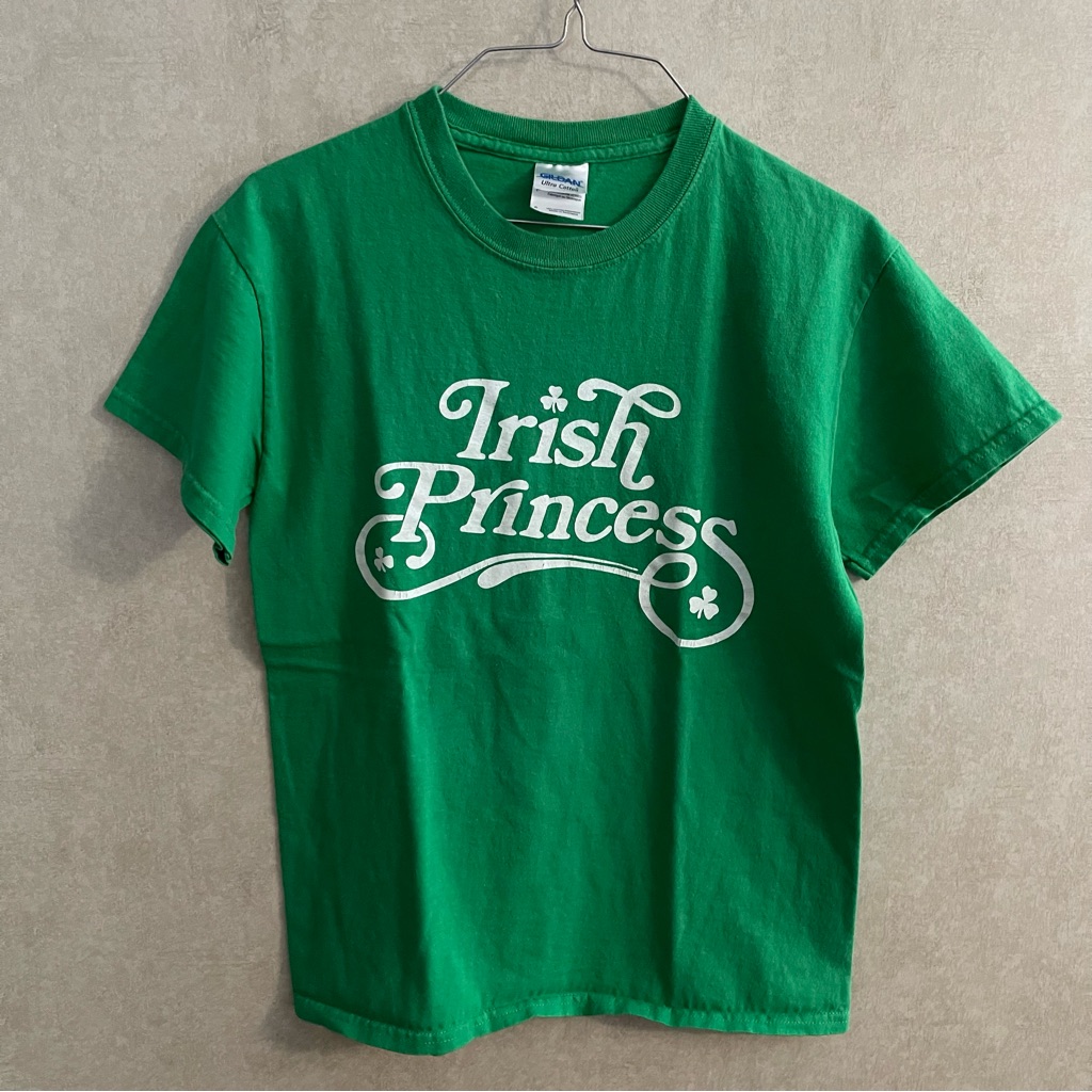 Irish Princess Green Tee Shirt Size Small
